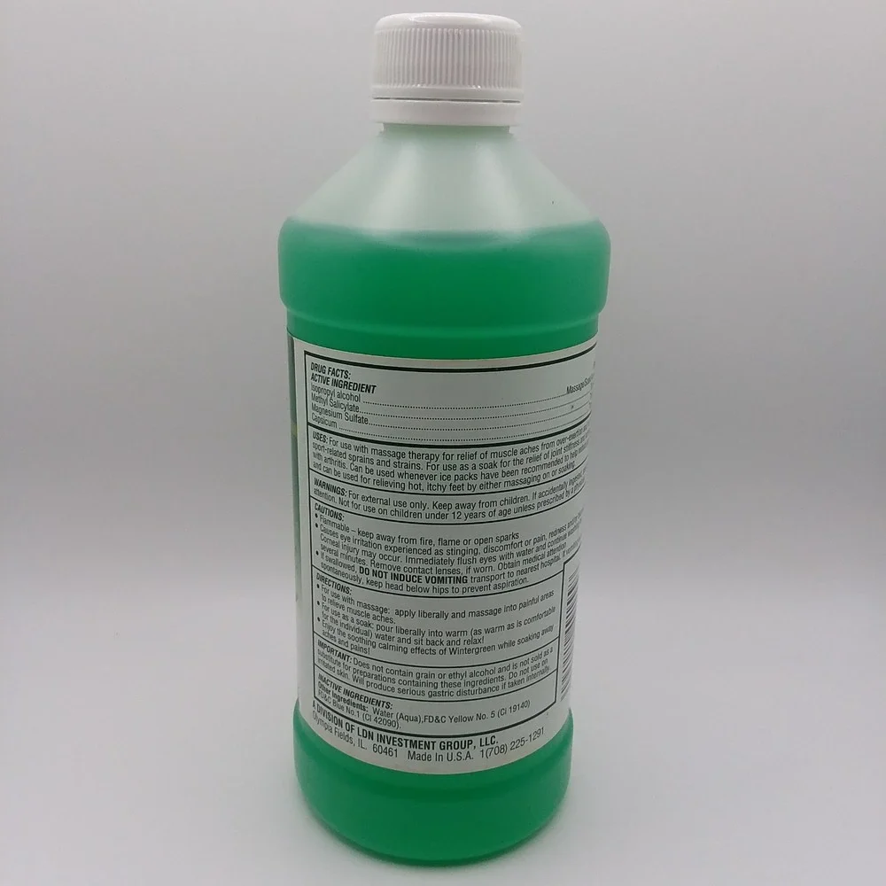 LDN Research 16 Oz  Arthritis & Sport w/Wintergreen Epsom‎ Salt + Alcohol Sealed